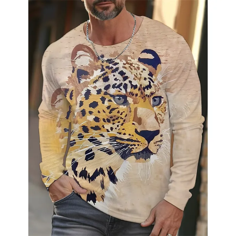 Mens Fashion Clothes - Kaos Pria Lengan Panjang Kasual dengan