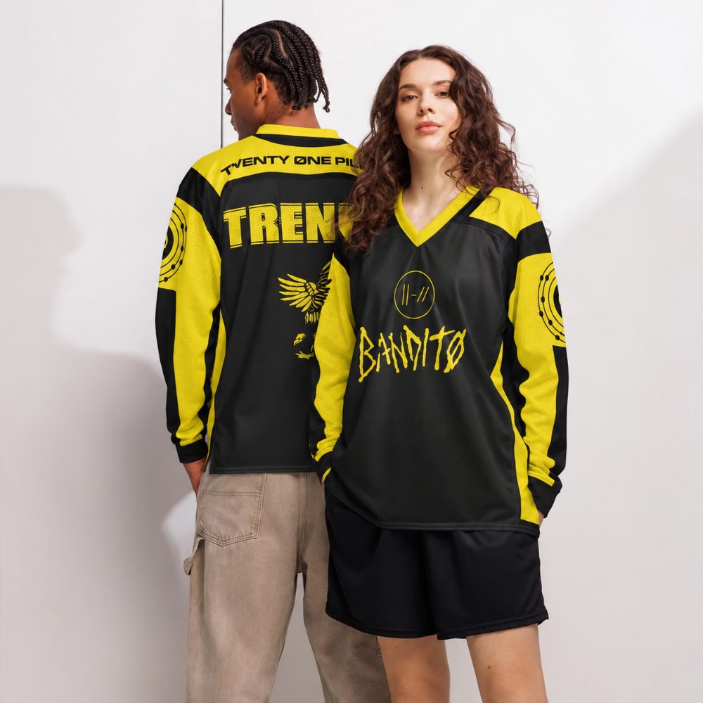 Mens Fashion Summer - Kaos Unisex Bandito Trench Rock Band