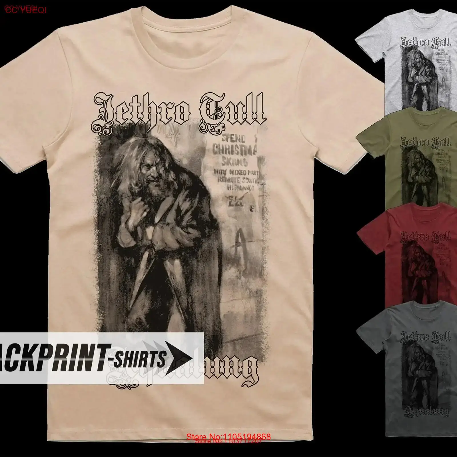 Poster Men Fashion - Jethro Tull Aqualung V1 Poster T
