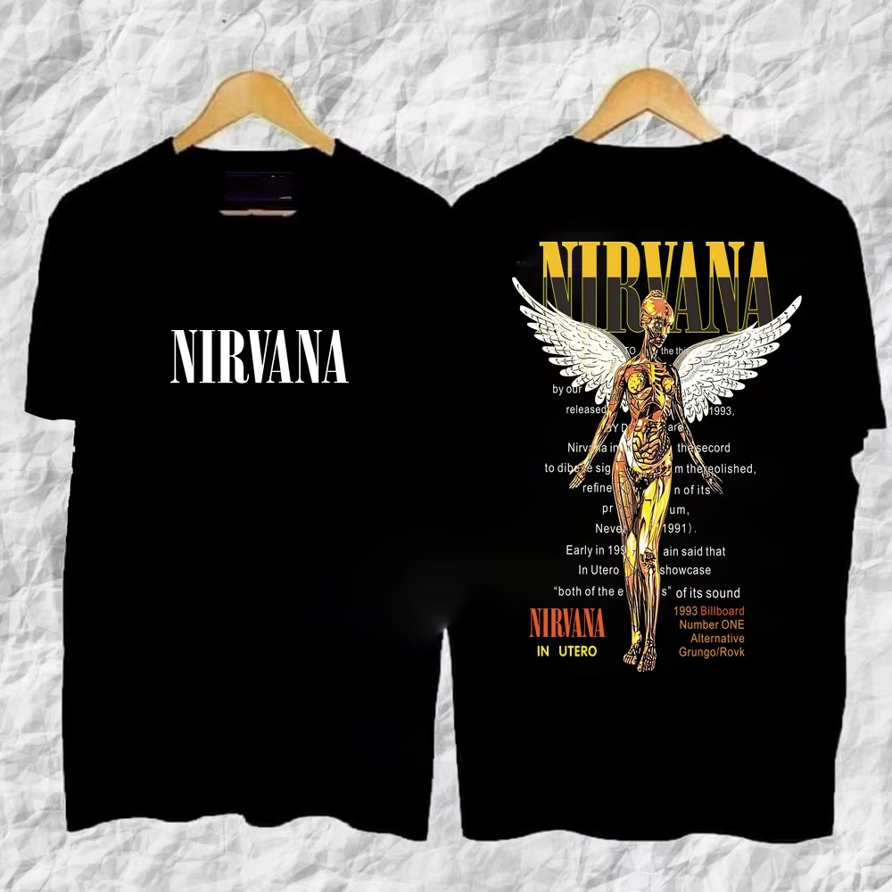 Poster Men Fashion - Kaos Katun Cetak Grafis Poster Album
