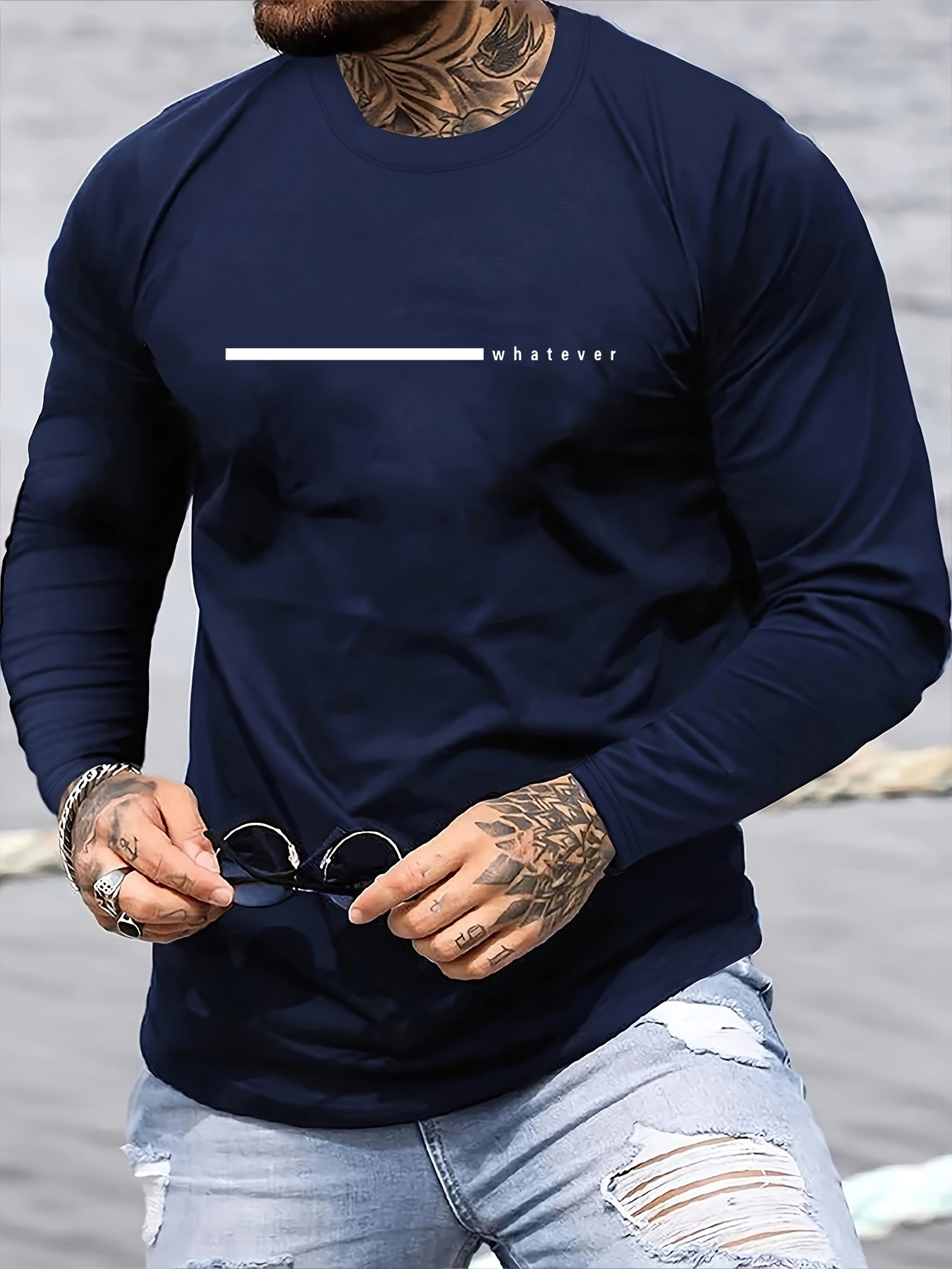 100% Katun Murni, Kaos Lengan  - Men'S Fashion T Shirts ulasan dan harga