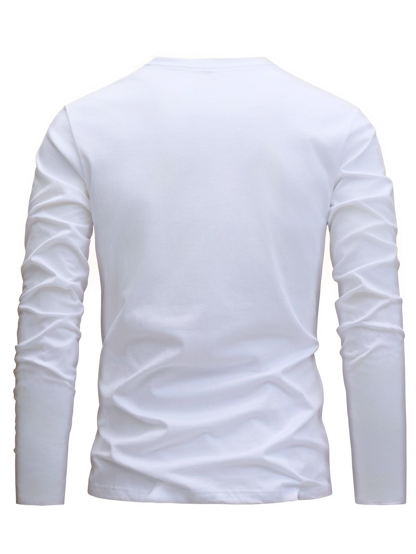 Kaos Lengan Panjang Katun Murn - Mens Fashion Summer ulasan dan harga