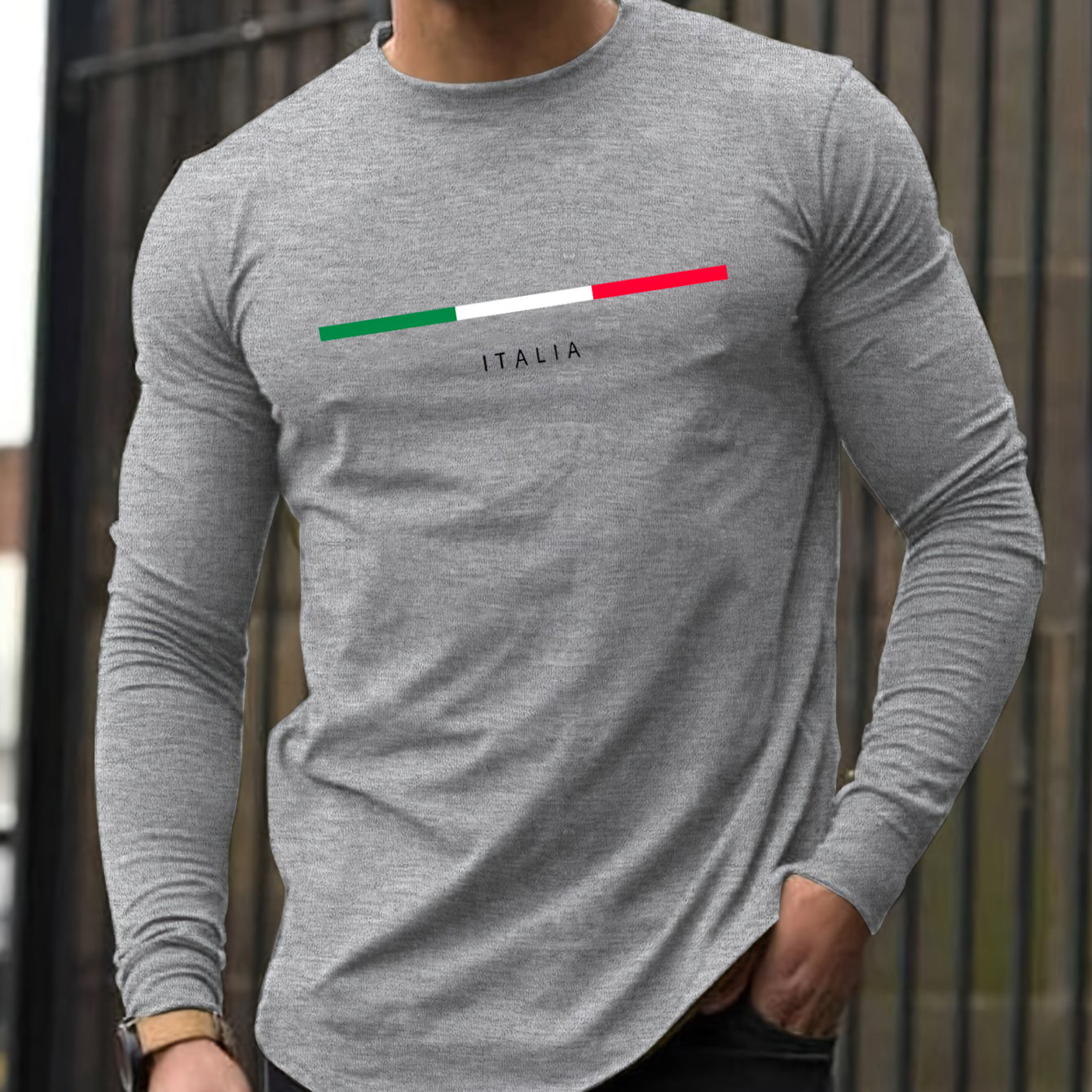 Kaos lengan panjang pria berba - Men'S Fashion T Shirts ulasan dan harga