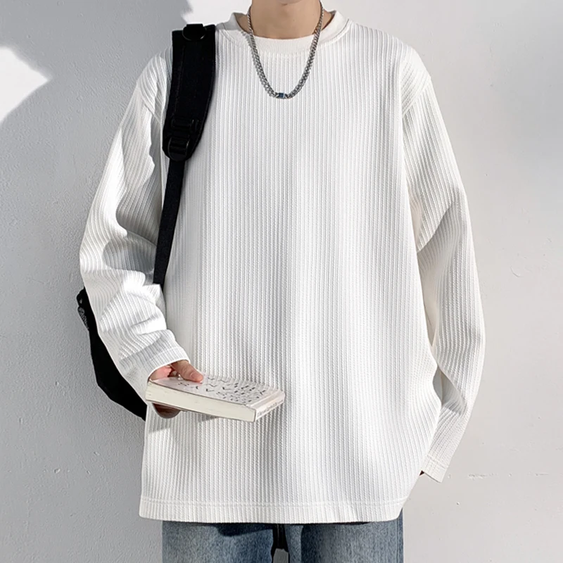 Kaos Lengan Panjang Rajut Berg - Mens Fashion Summer ulasan dan harga