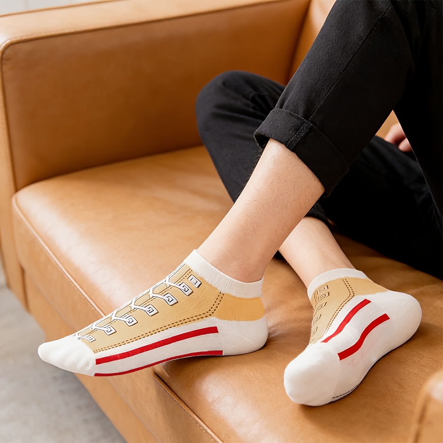 5 Pasang Kaus Kaki Pria Musim  - Socks Ankle Men ulasan dan harga