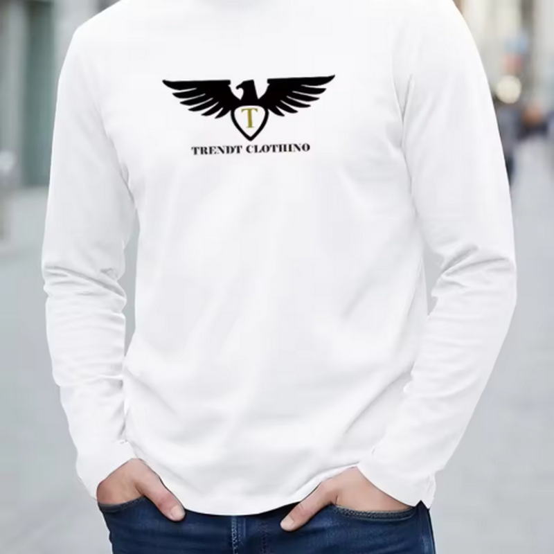 Kaos lengan panjang musim gugu - Mens Fashion Summer ulasan dan harga