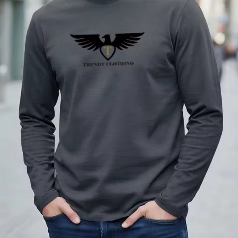 Kaos lengan panjang musim gugu - Mens Fashion Summer ulasan dan harga